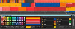 Track and Clip Colors screenshot