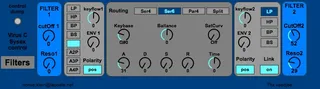 Virus C Sysex Contoller Filter screenshot