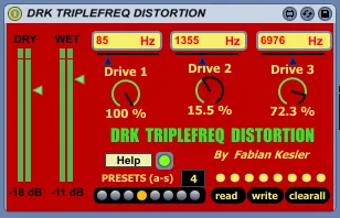 DRK TRIPLEFREQ DISTORTION screenshot