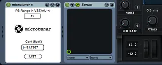 Microtuner X screenshot