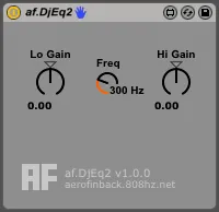 af.DjEq screenshot