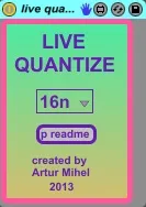 Live Quantize screenshot