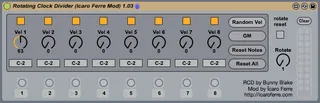 Rotating Clock Divider - Icaro Ferre Mod screenshot