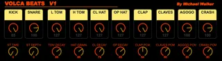 Korg Volca Beats By Michael Walker screenshot