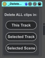Delete Clips screenshot