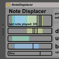 Note Displacer screenshot