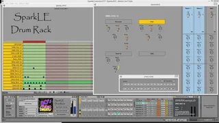 SparkLE Drumrack170 screenshot