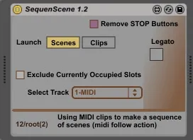 Sequenscene screenshot