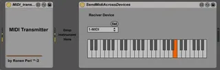 MIDI Transmitter screenshot
