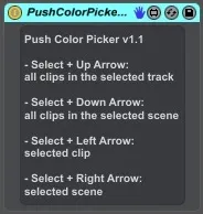 Push Color Picker screenshot
