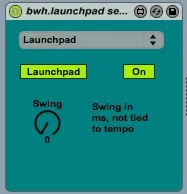 Launchpad sequencer maschinish style screenshot