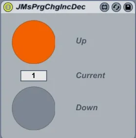 Program Change Increase - Decrease screenshot