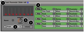 Push parameter slider - m8r screenshot
