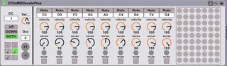 CC to MIDI scale Plus screenshot
