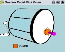 Sustain Pedal Kick Drum screenshot
