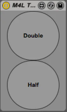 Half and Double Tempo screenshot