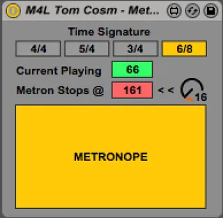 Metronope screenshot