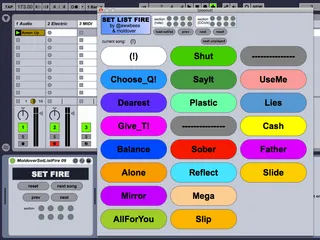 SetListFire screenshot