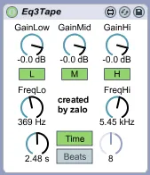 EQ3Tape screenshot