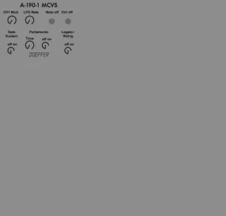 Doepfer A-190-1 MCVS Controller screenshot