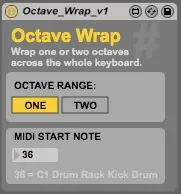 Octave Wrap screenshot