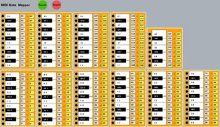MIDI Note Mapper screenshot