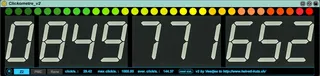 Clickometre screenshot