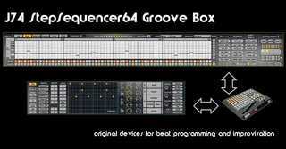 J74 StepSequencer64 - J74 Patdrummer screenshot