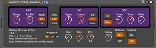 Waldorf Rocket Editor by Faxi Nadu screenshot