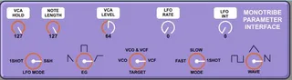 Monotribe USB Parameter Interface screenshot