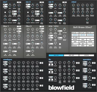 Waldorf Blofeld Editor screenshot