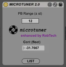 MICROTUNER screenshot