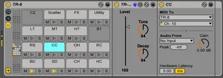 TR-8 Control Rack screenshot