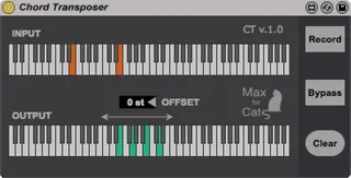 Chord Transposer screenshot