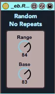 RandomNoRepeats screenshot