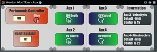 Kenton Modular Solo Controller screenshot