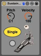 Sustain Pedal Note screenshot