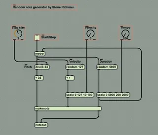 Random Note Generator screenshot