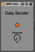 MIDI Gate Sender screenshot