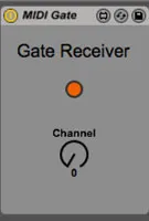 MIDI Gate Receiver screenshot