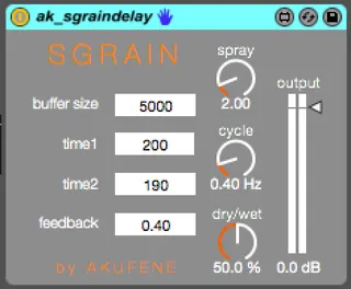 ak SgrainDelay screenshot