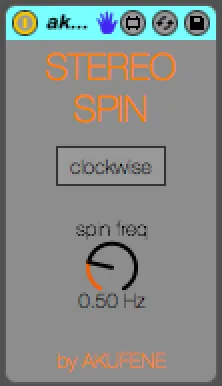 ak StereoSpin screenshot
