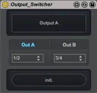 Output Switcher screenshot