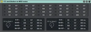 CC and toggle to MIDI notes screenshot