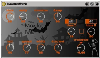 HauntedVerb by Max for Bats screenshot