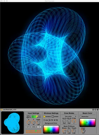 Oscilloscope V screenshot