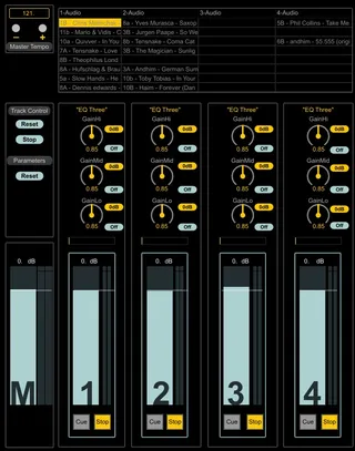 Ableton Controller screenshot