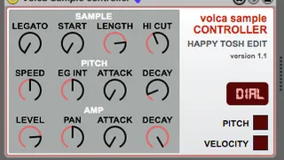 Volca Sample Controller - Happy Tosh Edit screenshot