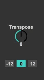 Transposer screenshot