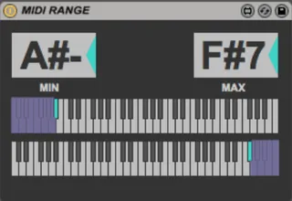Midi Range screenshot